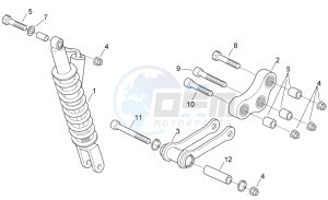 MX 50 2004 drawing Rear Shock absorber