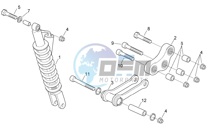 Rear Shock absorber