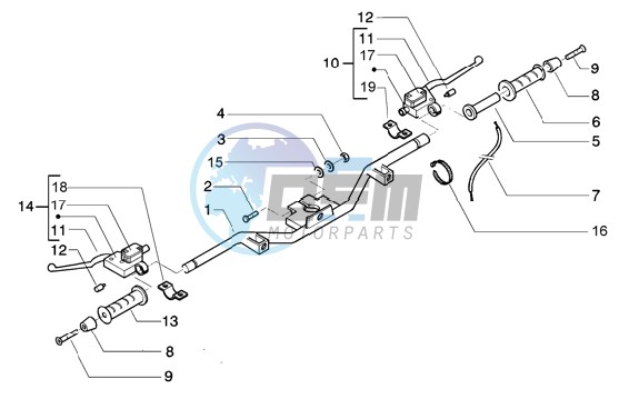 Handlebars-master cylinders