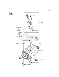 VULCAN_S_ABS EN650BFF XX (EU ME A(FRICA) drawing Crankshaft