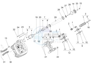 Eldorado 1400 1380 USA drawing LH cylinder timing system