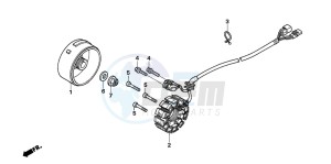 CRF450X drawing GENERATOR