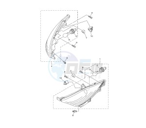 XP T-MAX ABS SV 500 drawing FLASHER LIGHT