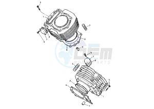 XV VIRAGO 1100 drawing CYLINDER