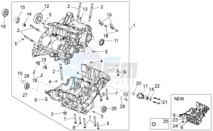 RSV 4 1000 APRC Factory Std SE drawing Crankcase I