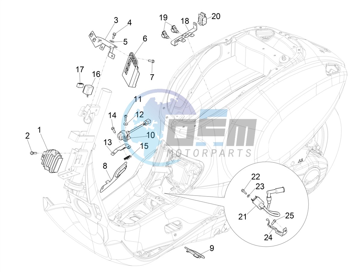 Voltage Regulators - Electronic Control Units (ecu) - H.T. Coil