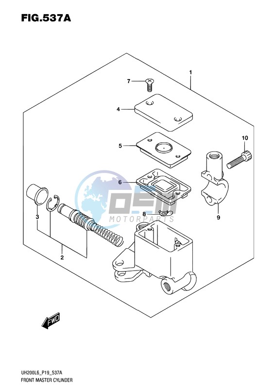 FRONT MASTER CYLINDER