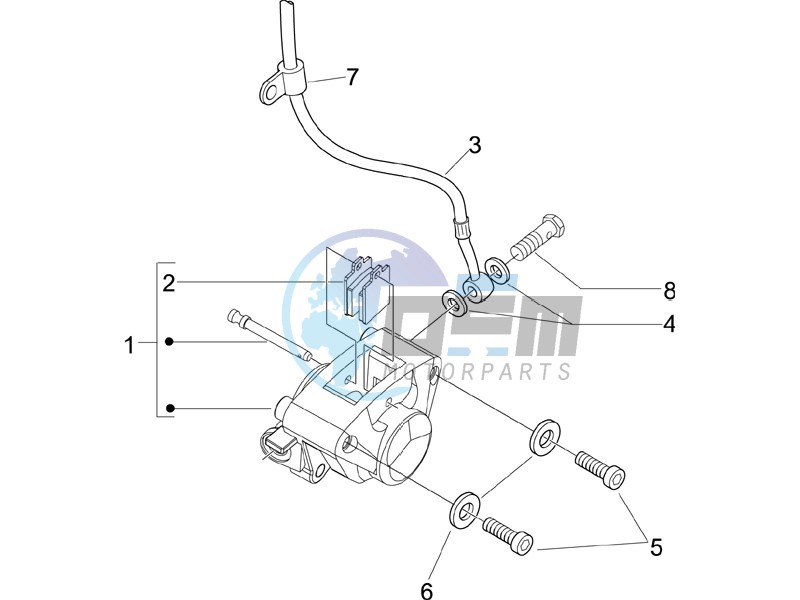 Brakes hose  - Calipers