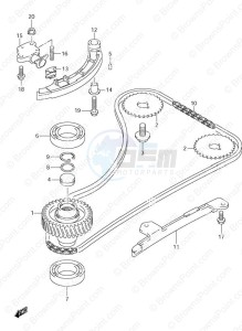 DF 100 drawing Timing Chain