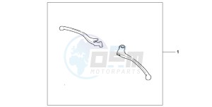 VT125C2 drawing CHRM LEVER KIT