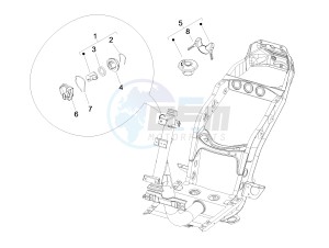 Fly 125 4t 3v ie (Vietnam) Vietnam drawing Locks