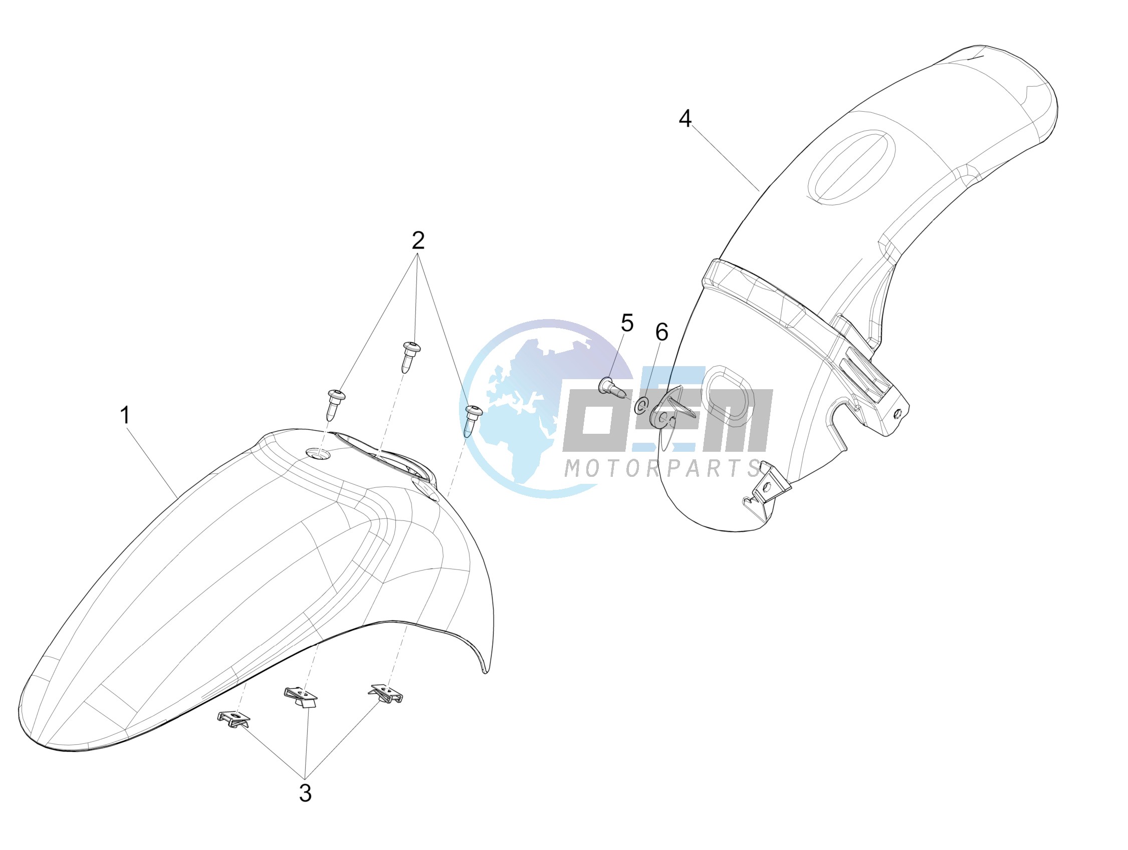 Wheel housing - Mudguard