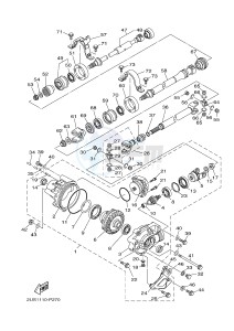 YXC700E VIKING VI EPS (2US5) drawing FRONT DIFFERENTIAL