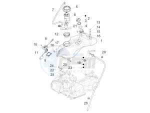 PRIMAVERA 150 4T 3V IGET ABS E4 (EMEA) drawing Fuel tank