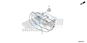 TRX500FA5F TRX500FA Europe Direct - (ED) drawing TAILLIGHT