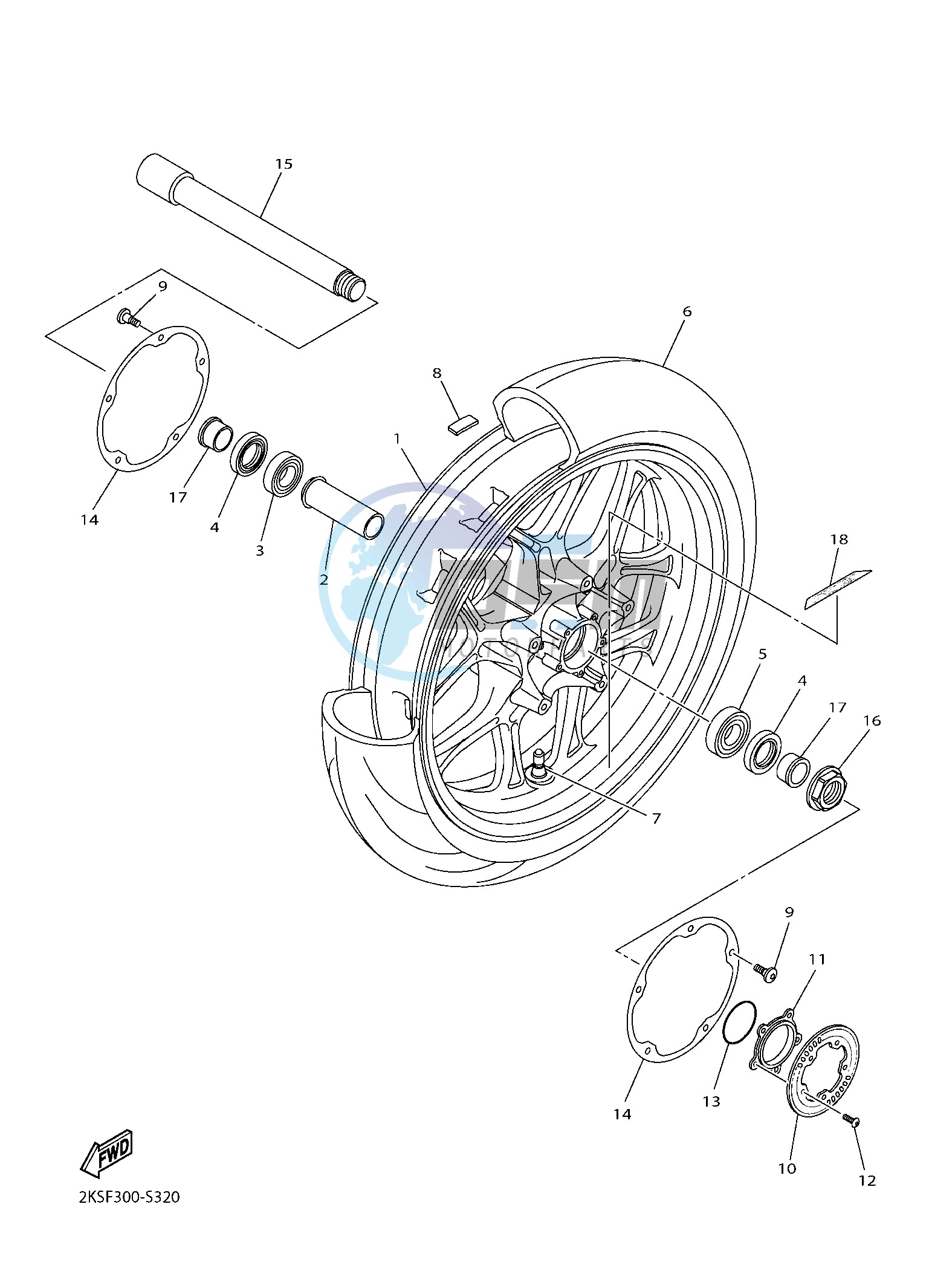 FRONT WHEEL