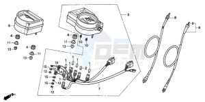 CRM75R drawing METER