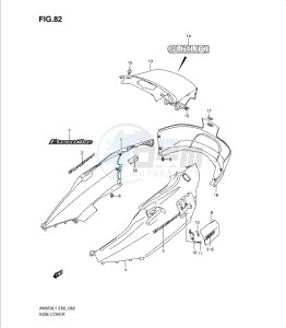 AN650 drawing SIDE COVER (AN650AL1 E19)