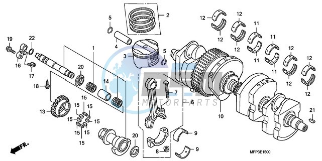 CRANKSHAFT/PISTON