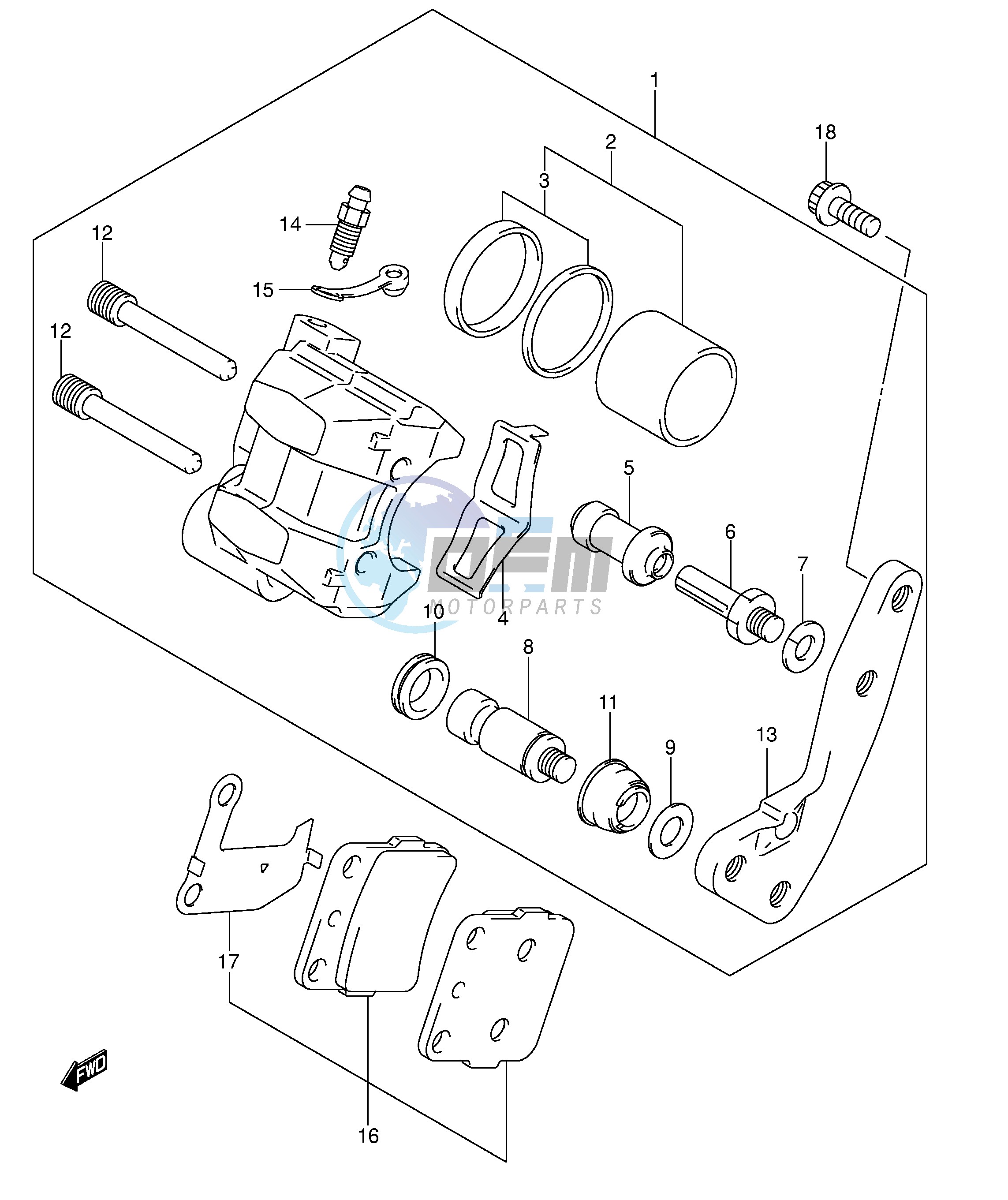 FRONT CALIPER