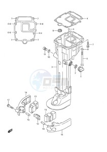 DF 9.9A drawing Drive Shaft Housing