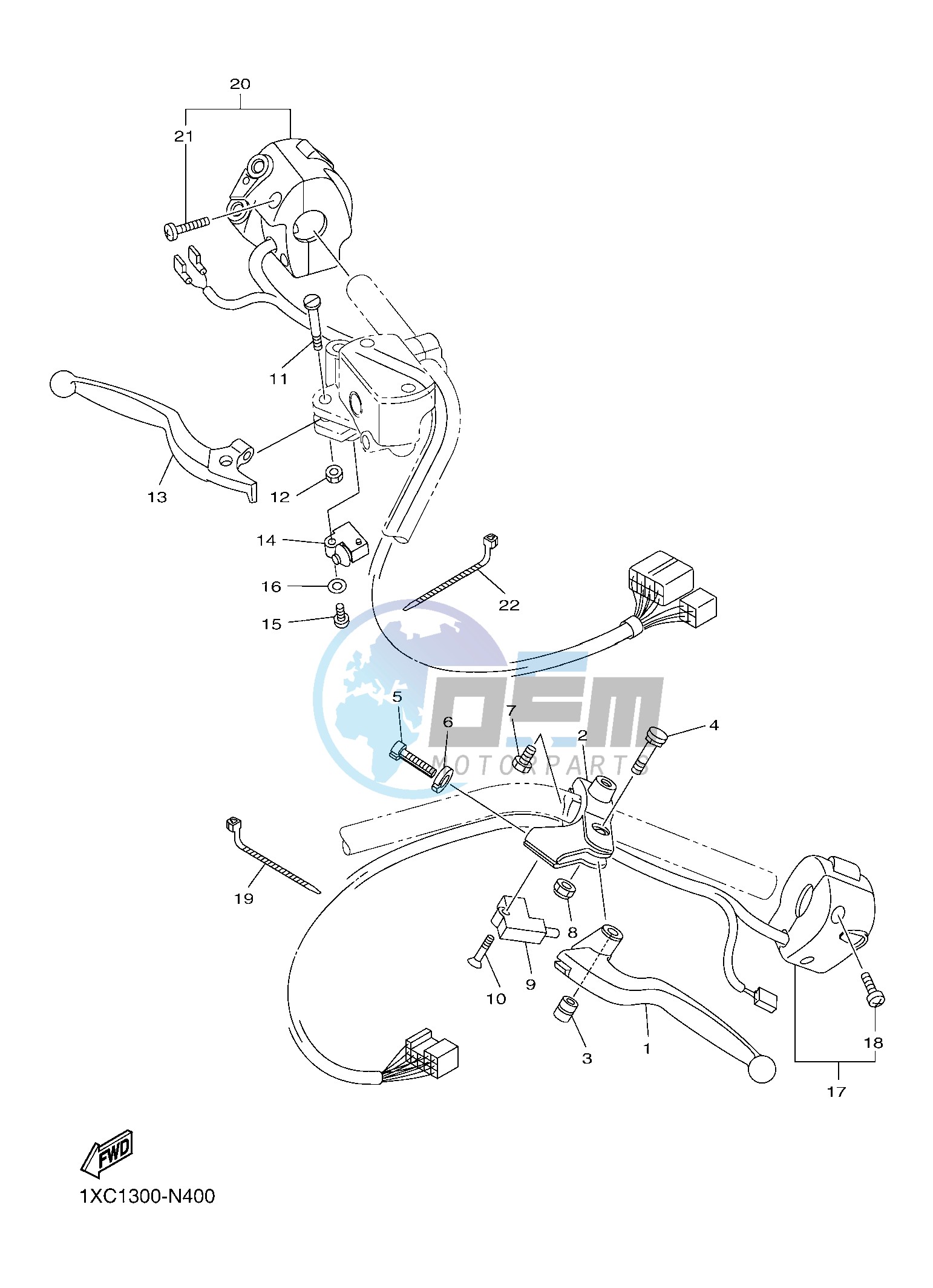 HANDLE SWITCH & LEVER