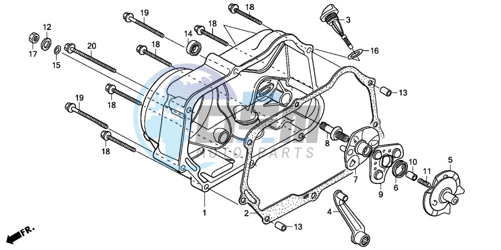 RIGHT CRANKCASE COVER