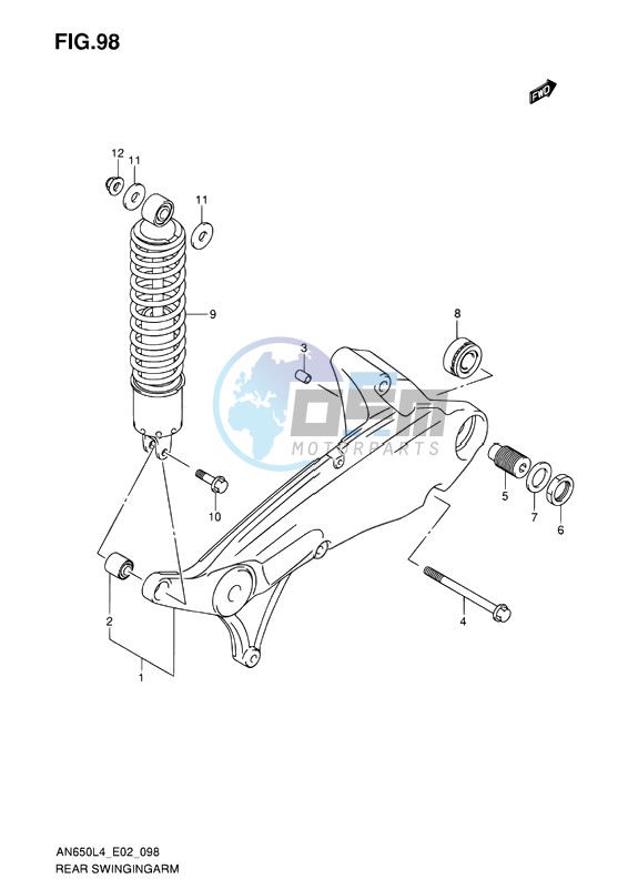 REAR SWINGARM