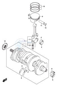 GSX-S1000F drawing CRANKSHAFT