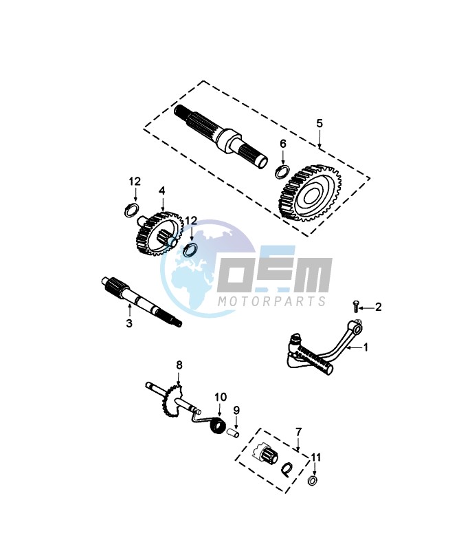 GEARBOX AND KICKSTART