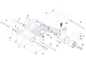 Fly 50 4T 4V USA (EMEA) drawing Swinging arm