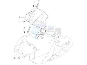 RSV4 1000 RR USA USA drawing Tank cover