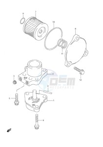 DF 9.9 drawing Oil Pump