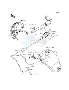 VERSYS 1000 KLZ1000BFF FR GB XX (EU ME A(FRICA) drawing Fuel Evaporative System