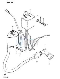 LT125 (E3) drawing ELECTRICAL