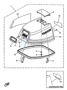 6D drawing TOP-COWLING