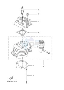 CW50 BW'S (5WWS) drawing CYLINDER