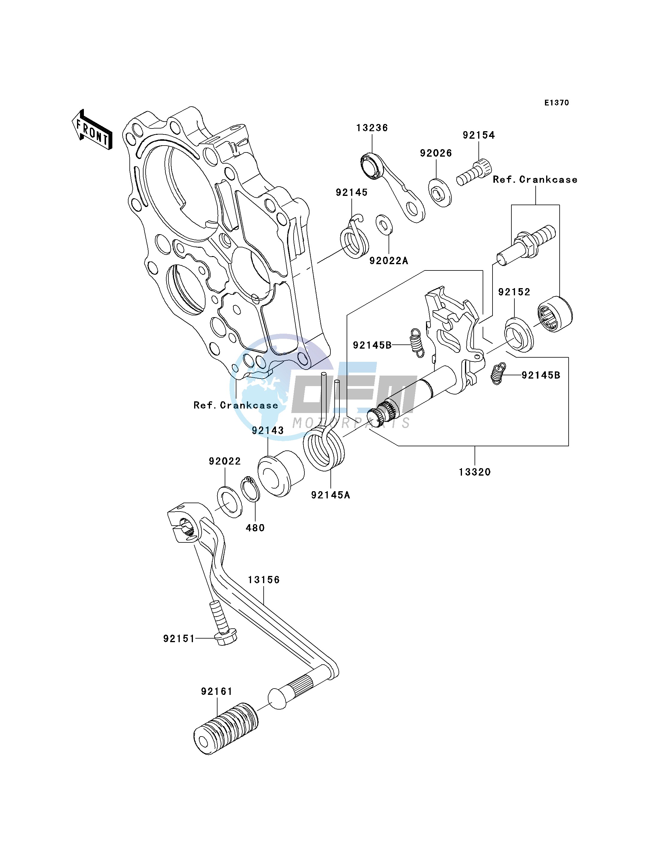 GEAR CHANGE MECHANISM