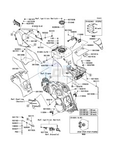 ZZR1400_ABS ZX1400FDFA FR GB XX (EU ME A(FRICA) drawing Fuel Tank