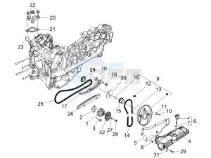 Runner 125 VX 4t Race e3 (UK) UK drawing Oil pump