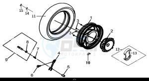 MIO 115 (FS11W1-EU) (L7-M0) drawing RR. WHEEL