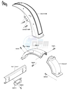 ZN 1300 A [VOYAGER] (A1-A4) [VOYAGER] drawing FENDERS