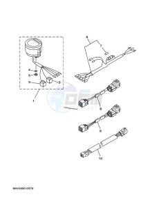 F115A drawing SPEEDOMETER