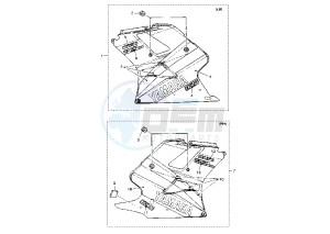 FZR 1000 drawing COWLING 2