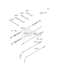 KVF 360 B [PRAIRIE 360] (B6F-B9F) B6F drawing CABLES