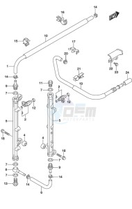 DF 250 drawing Fuel Injector SS Model