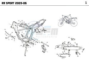 RR SPORT 50 drawing CHASSIS