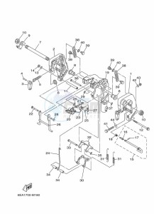 FT8GMH drawing FRONT-FAIRING-BRACKET