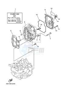 FT9-9D drawing CYLINDER--CRANKCASE-2