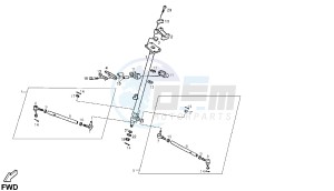 DXR - 200 CC VTHSM1B1A drawing STEERING